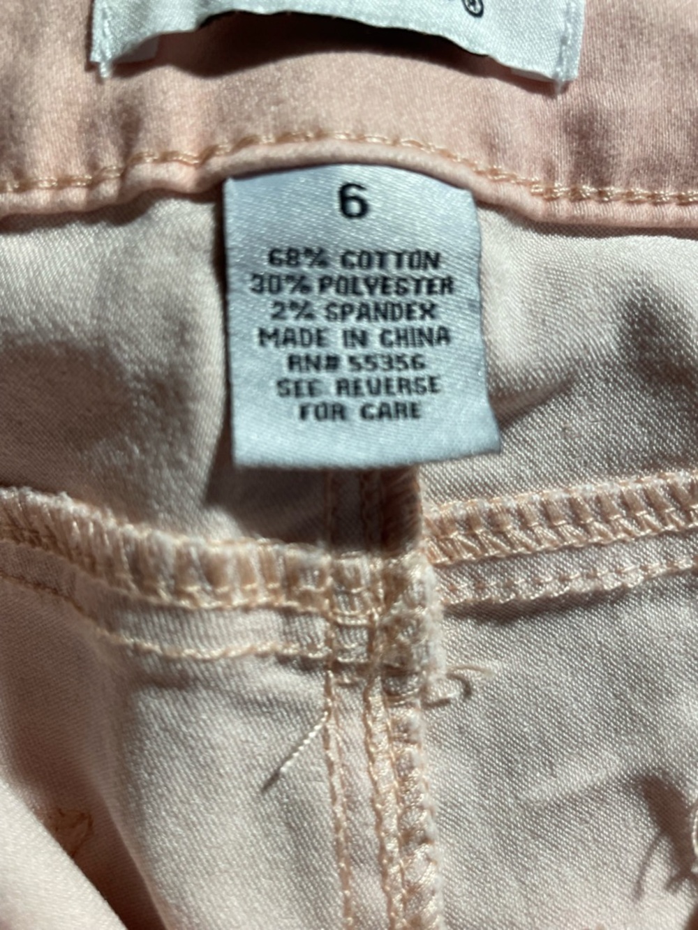 d. jeans Women's Light Pink Skinny Jeans - Picture 5 of 6